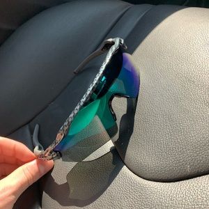 Custom baseball Oakleys